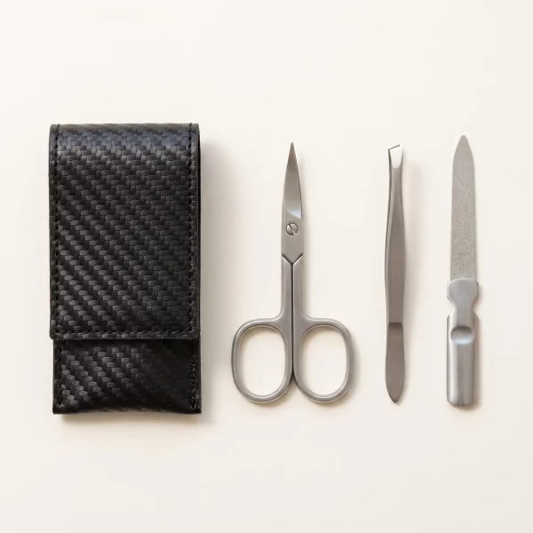 German Manicure Set Stainless Steel Grooming Kit Hand Made