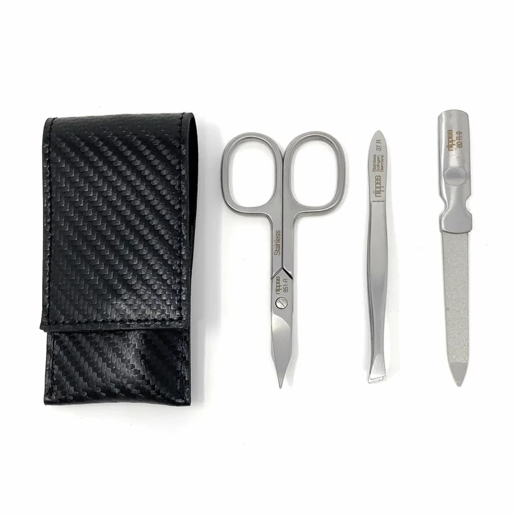 German Manicure Set Stainless Steel Grooming Kit Hand Made