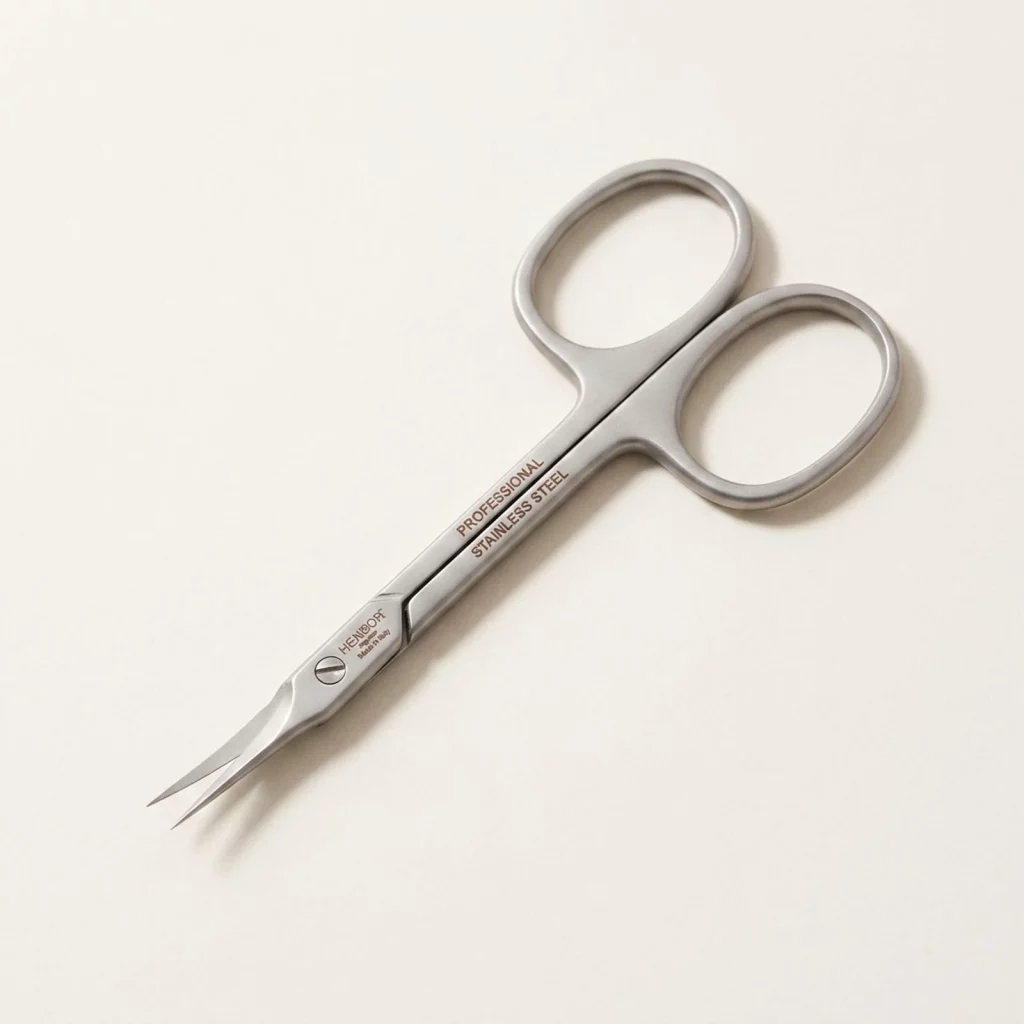 Henbor Stainless Steel Manicure Cuticle Scissors