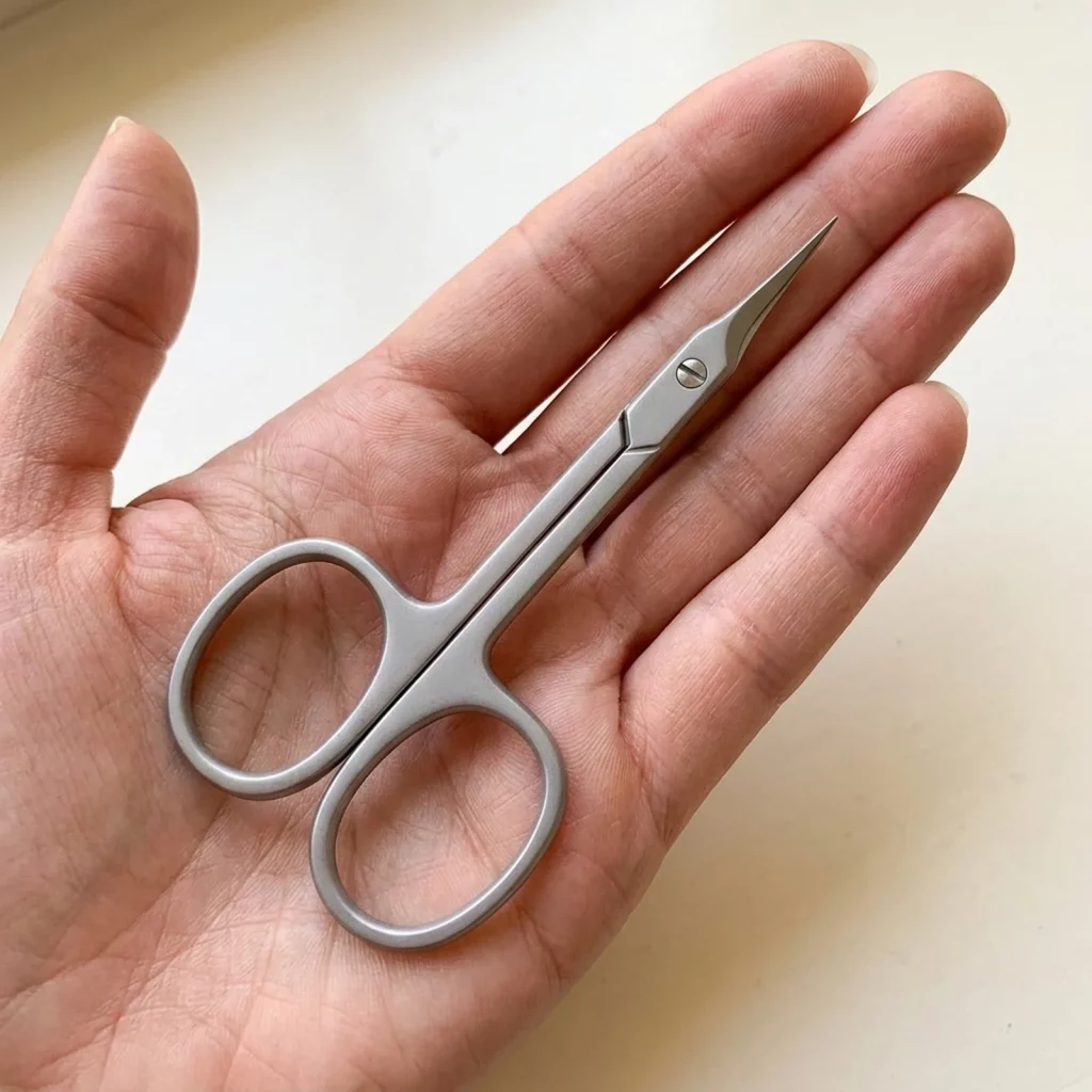 Henbor Stainless Steel Manicure Cuticle Scissors