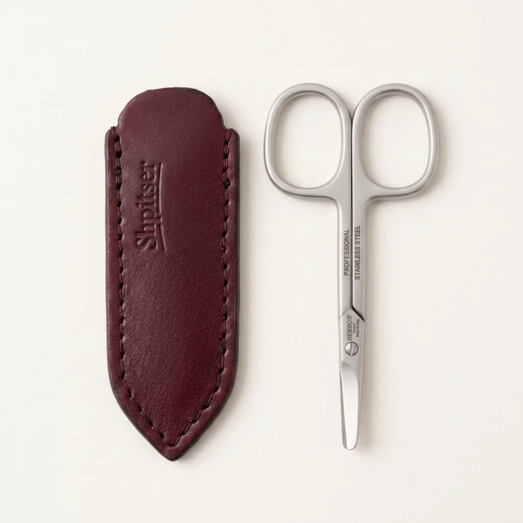 Henbor Stainless Steel Safety Baby Scissors