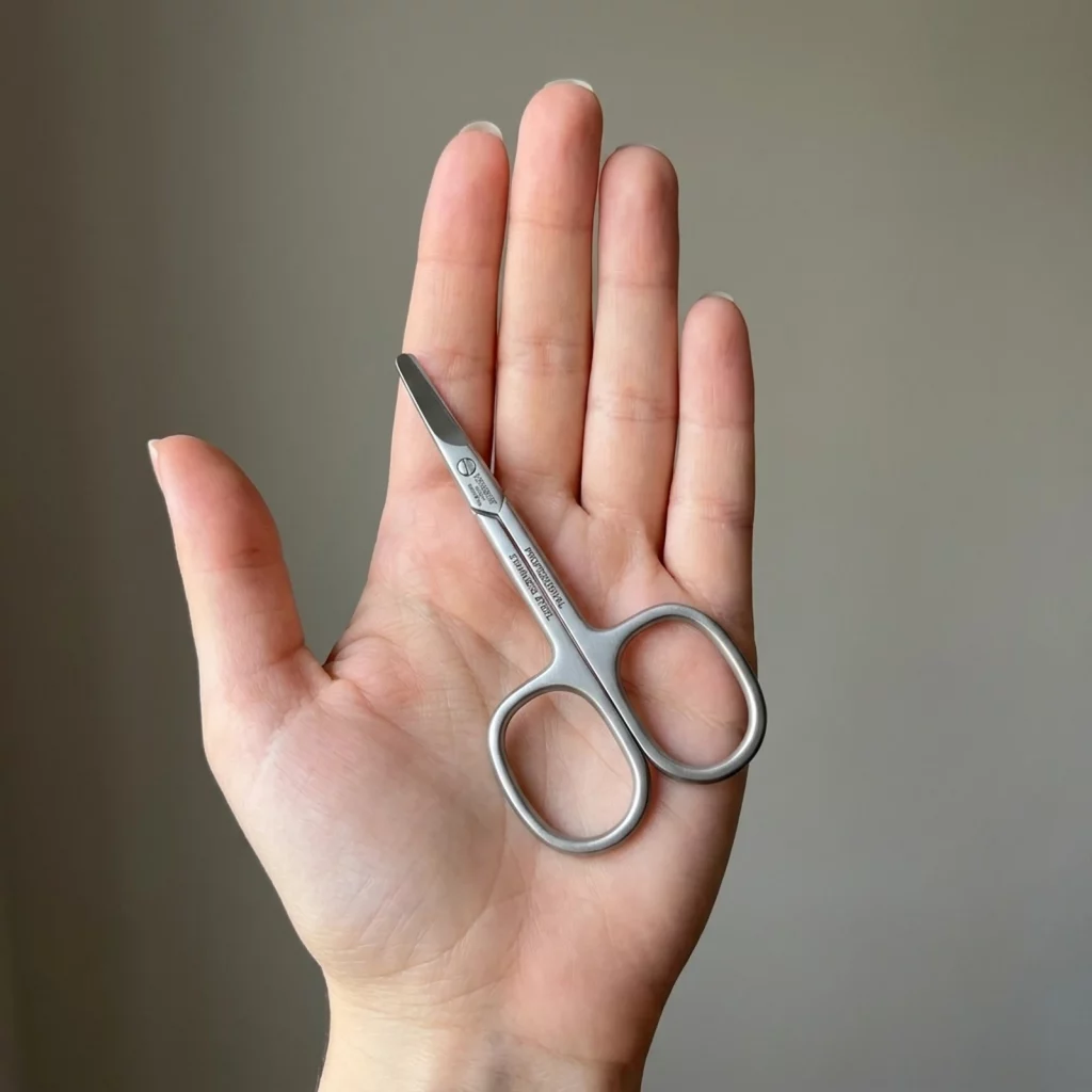 Henbor Stainless Steel Safety Baby Scissors