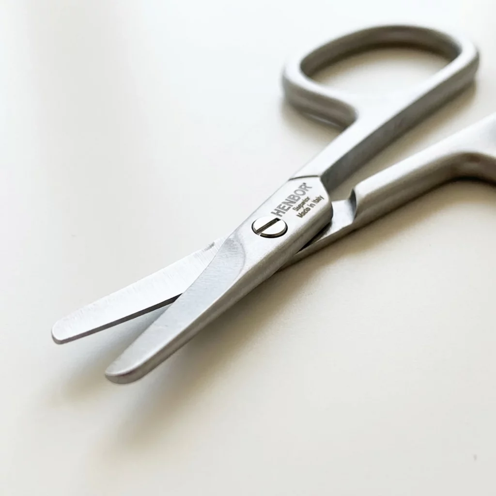 Henbor Stainless Steel Safety Baby Scissors