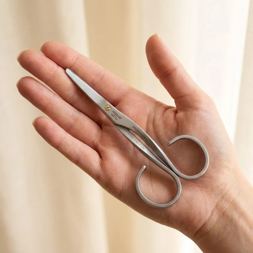 Nail Scissors Stainless Steel Manicure Tools in SHPITSER Genuine (Safety Baby Scissors)