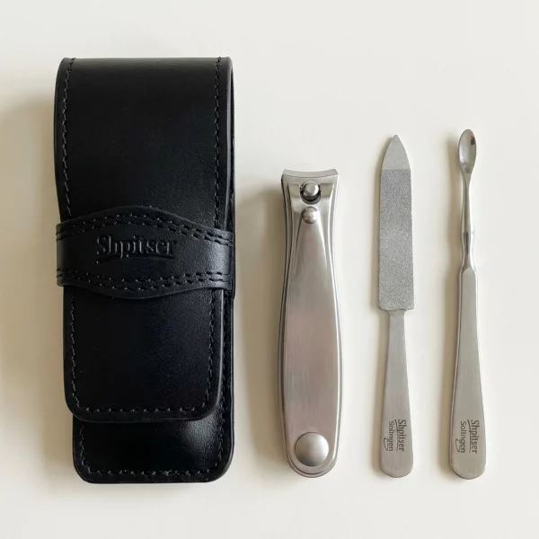 Shpitser Solingen TopInox Stainless Steel German Hand Sharpened (Black)