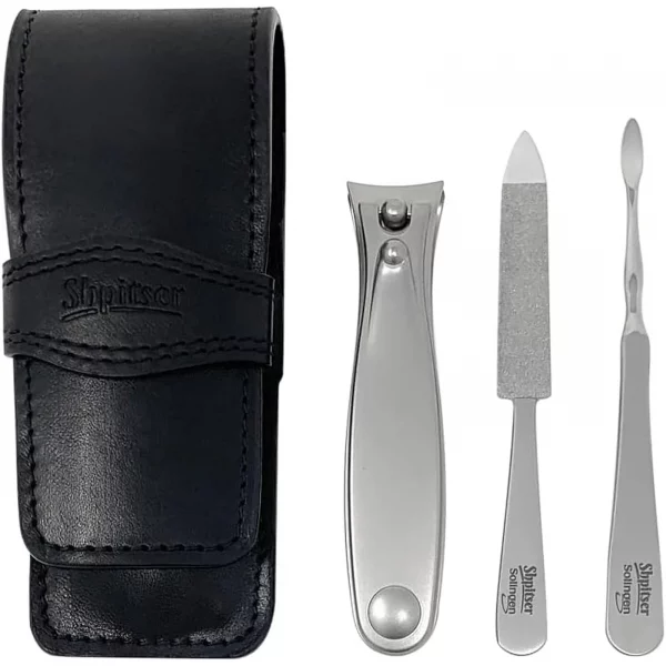 Shpitser Solingen TopInox Stainless Steel German Hand Sharpened (Black)
