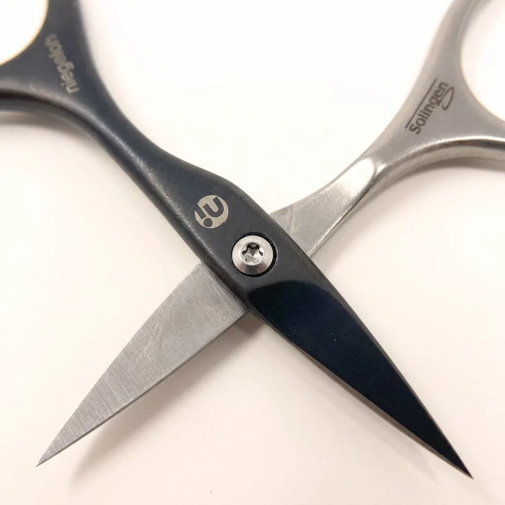 Niegeloh Self Sharpend Titanium Black Stainless Steel Manicure