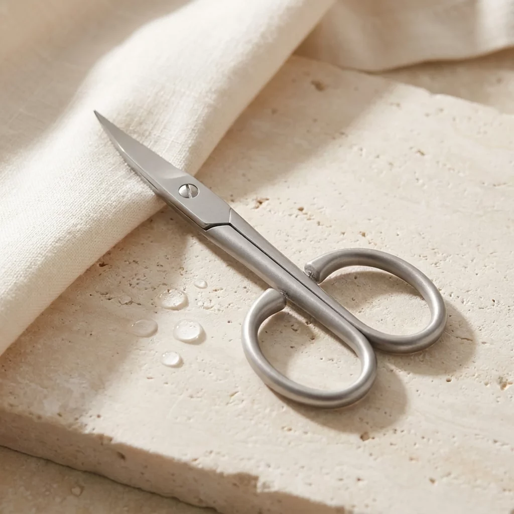 Henbor Nail And Cuticle Cutter Scissors Stainless Steel Manicure