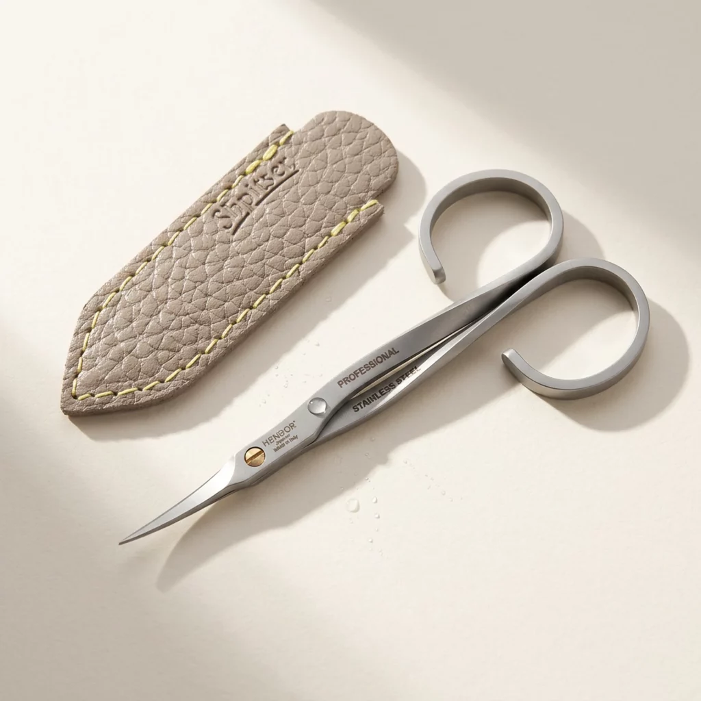 Henbor Mix Line Stainless Steel Manicure Pedicure Nail Scissors