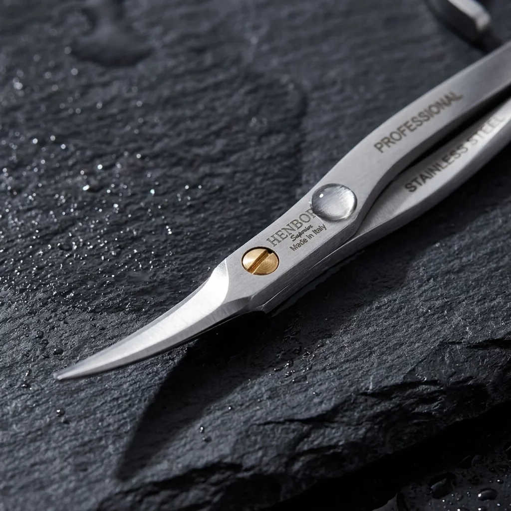 Henbor Mix Line Stainless Steel Manicure Pedicure Nail Scissors