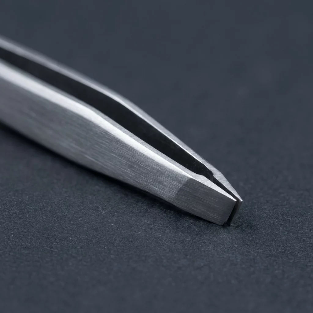 Shpitser Solingen Stainless Steel TopInox Slanted Tweezers German