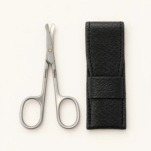 SHPITSER TopInox Stainless Steel Nose & Ear Safety Scissors