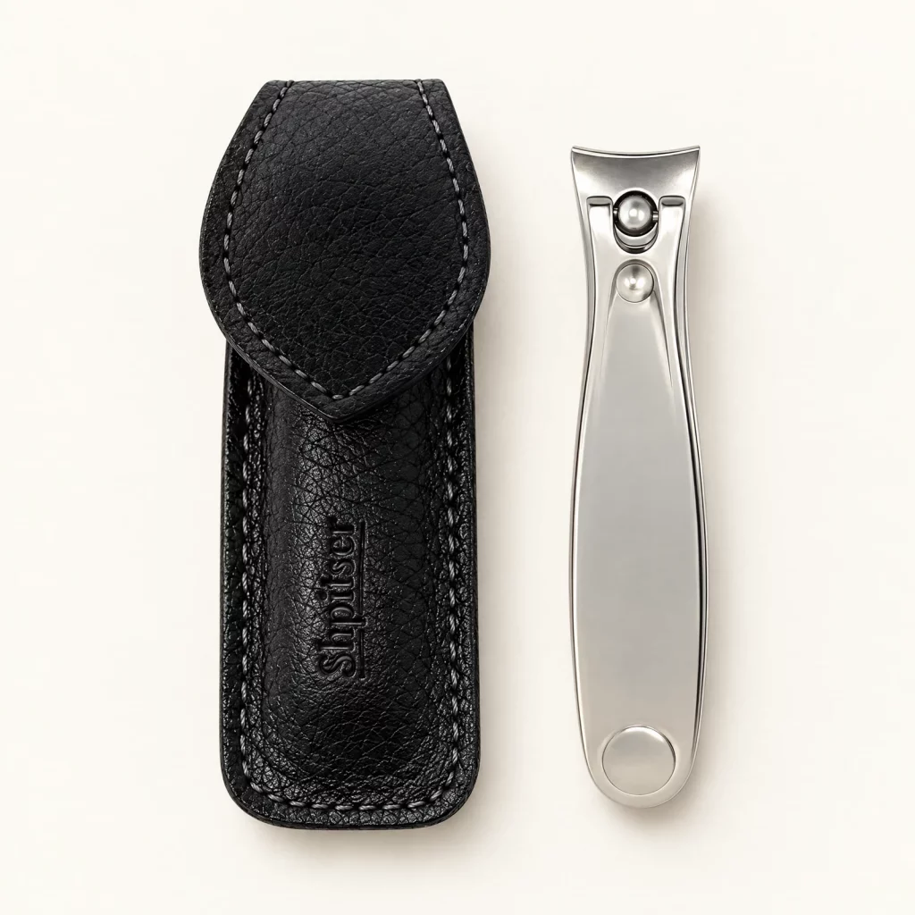 Shpitser Manicure and Pedicure Large Toenail Clipper, German (Black)