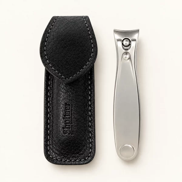 Shpitser Manicure and Pedicure Large Toenail Clipper, German (Black)