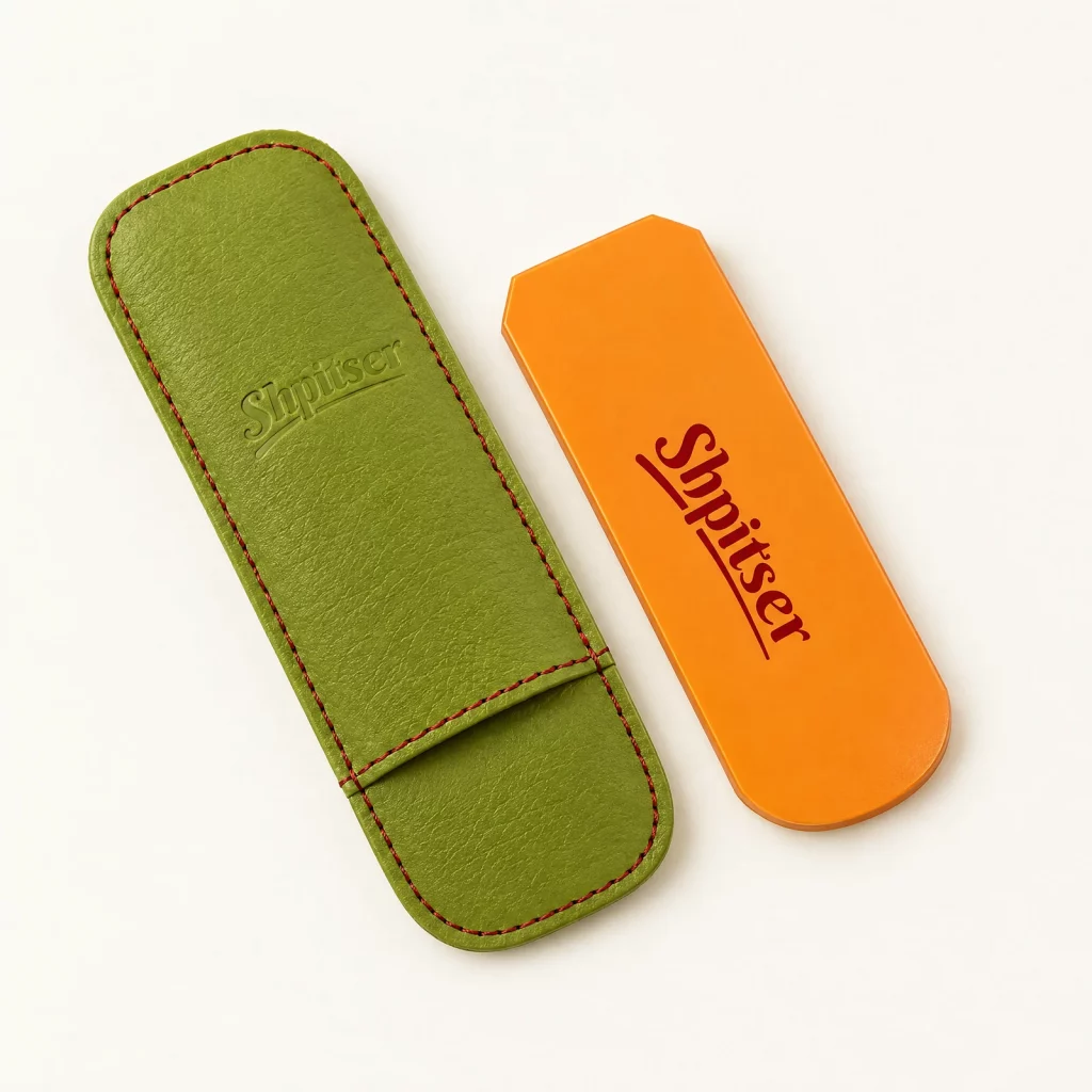 Crystal Glass Foot File 6 mm, orange case
