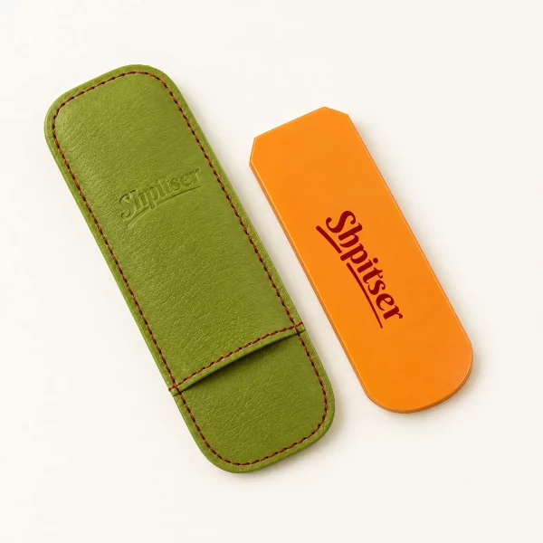 Crystal Glass Foot File 6 mm, orange case