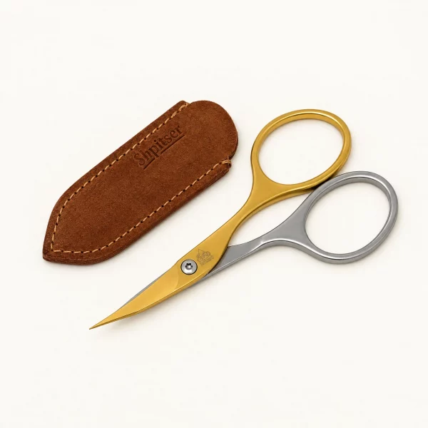 Stainless Steel Titanium Self Sharpened Combination Nail and Cuticle